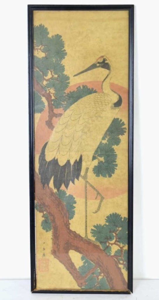 Asian Woodblock Print (1 of 6)