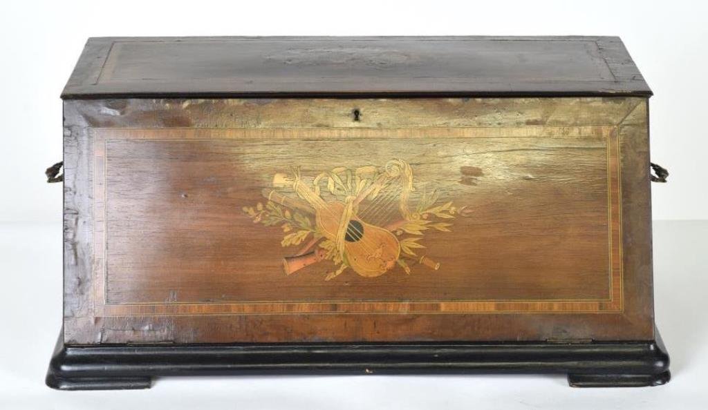 Antique 5 Bell Cylinder Music Box (1 of 10)