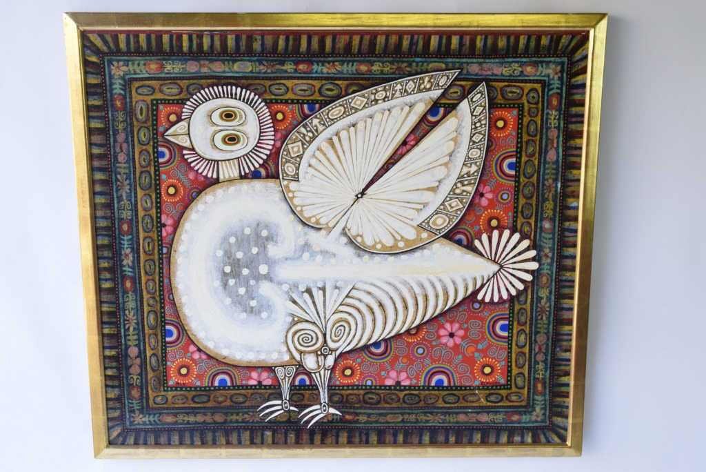 Rex Martin Clawson (1929-2007) Encaustic on Board (1 of 10)