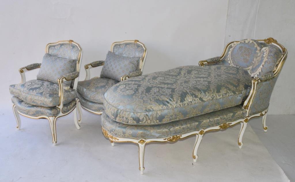 3 Pc. Antique French Parlour Set (1 of 10)