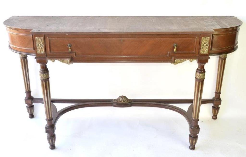 Parcel Gilt Console Table (1 of 9)