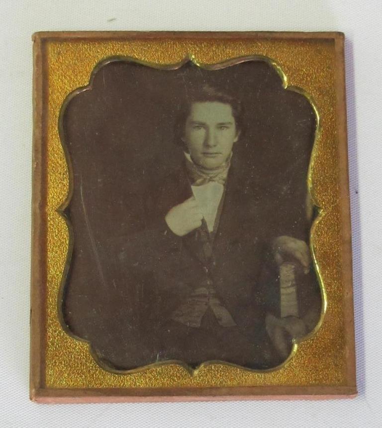 Cased Daguerreotype Lamar Family Member (1 of 8)
