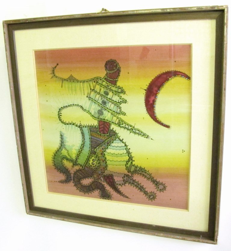 Watercolor and Ink Surrealistic Drawing (1 of 8)