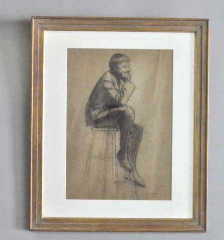 Robert Henri (1865-1929) Charcoal and Chalk (1 of 7)