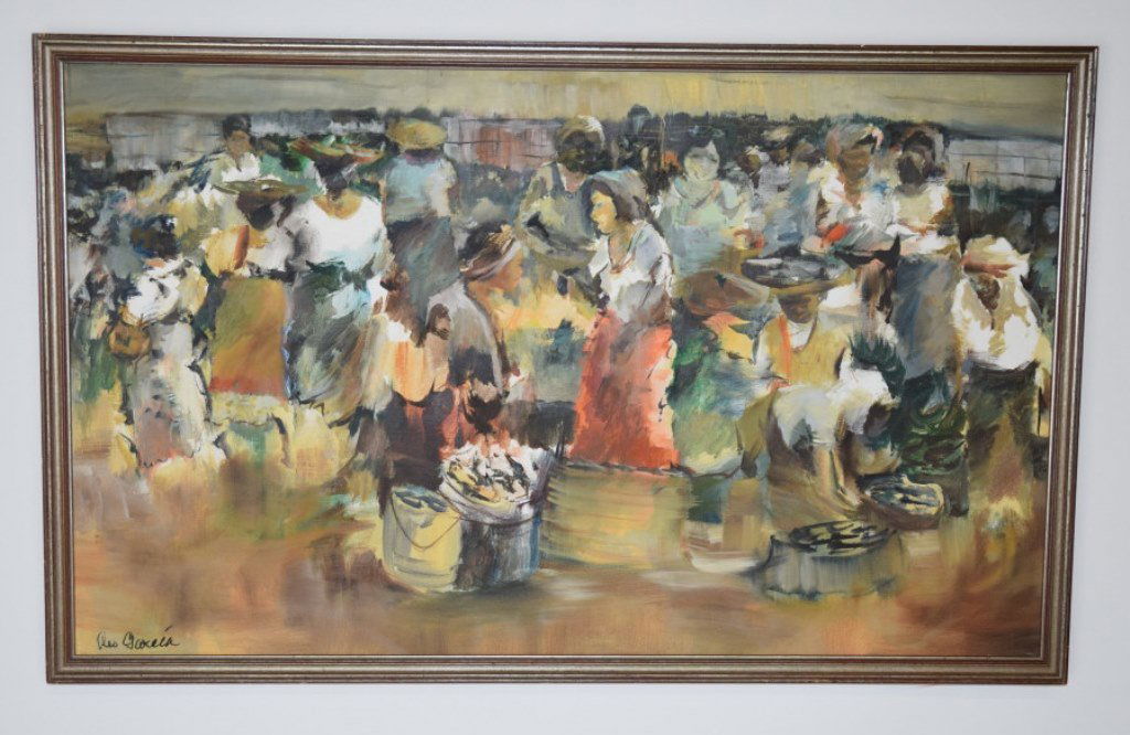 Oil on Canvas Signed Reo Garcia (1 of 7)