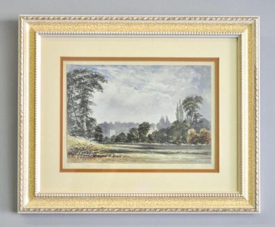 19th Century British School Watercolor Landscape (1 of 7)