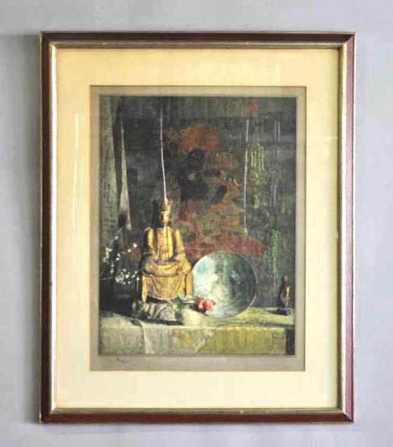 Hovsep Pushman (1877-1966) Color Print (1 of 10)