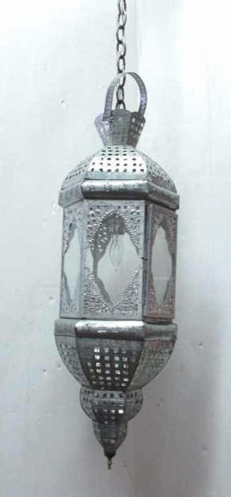 Moroccan Style Hanging Tin Lantern (1 of 6)