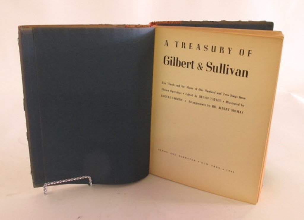 Gilbert & Sullivan Music Treasury Book (1 of 5)