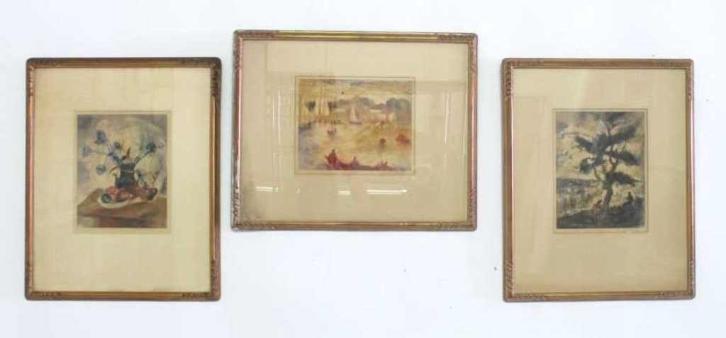 William Meyerowitz (1889-1991) Monotype Trio (1 of 10)