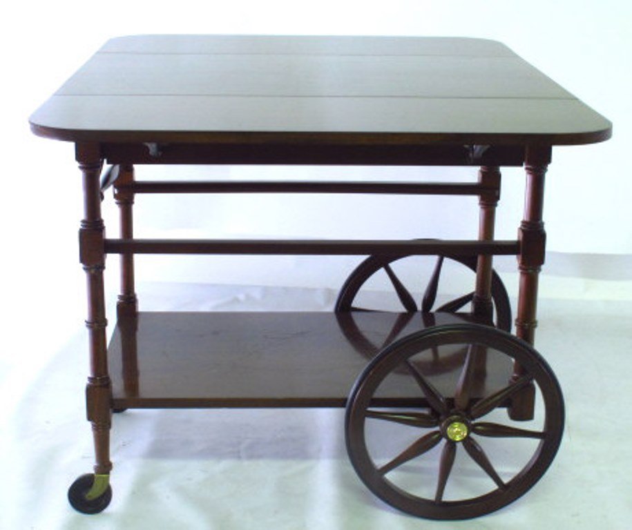 Mahogany Baker Teacart (1 of 10)