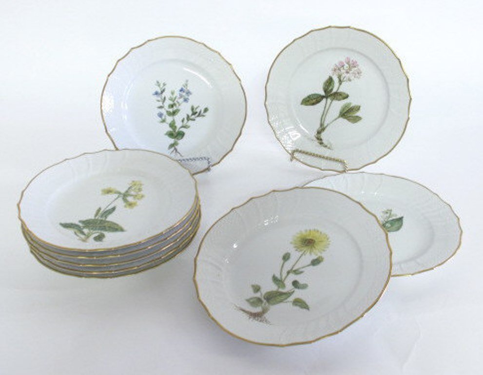 Group of Hand Painted Royal Copenhagen Plates (1 of 7)