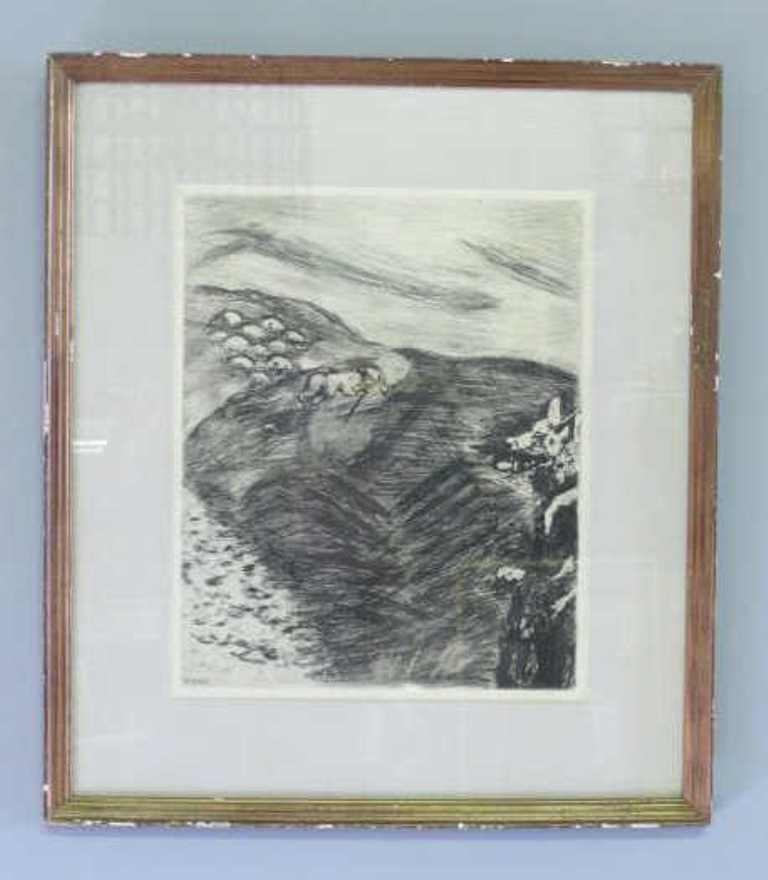 Marc Chagall (1887-1985) Etching (1 of 9)