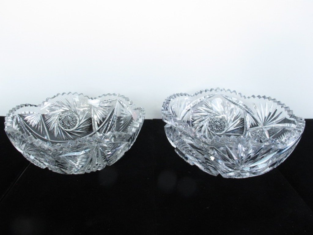 Pair of Crystal Bowls (1 of 6)