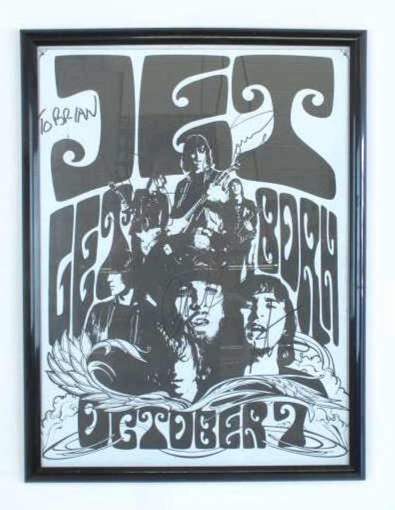 Signed Jet "Get Born" Album Poster (1 of 10)