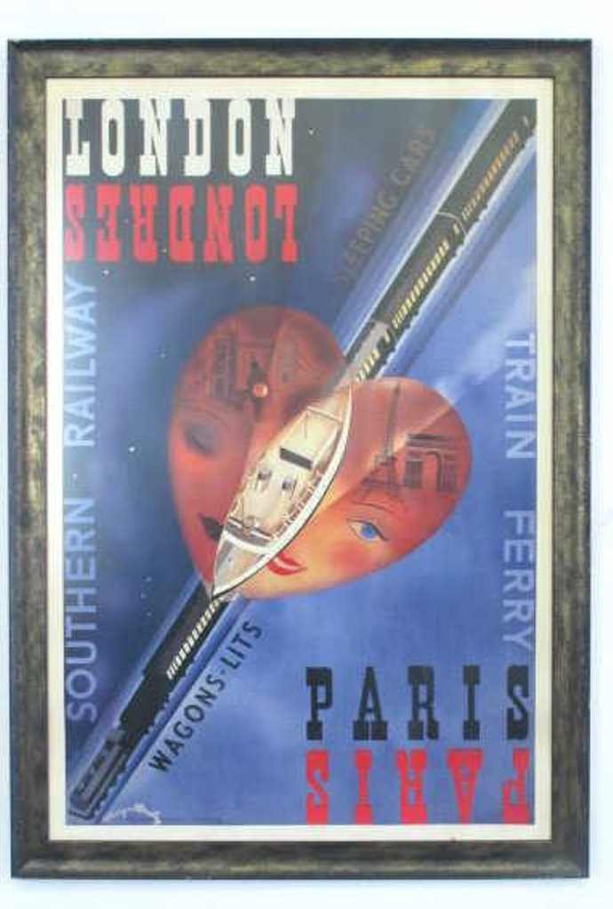 Margaret Bradley London Paris Railway Poster (1 of 8)