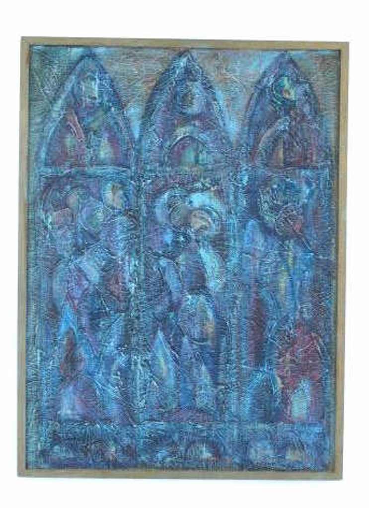 Mary George Poss Acrylic on Board (1 of 6)