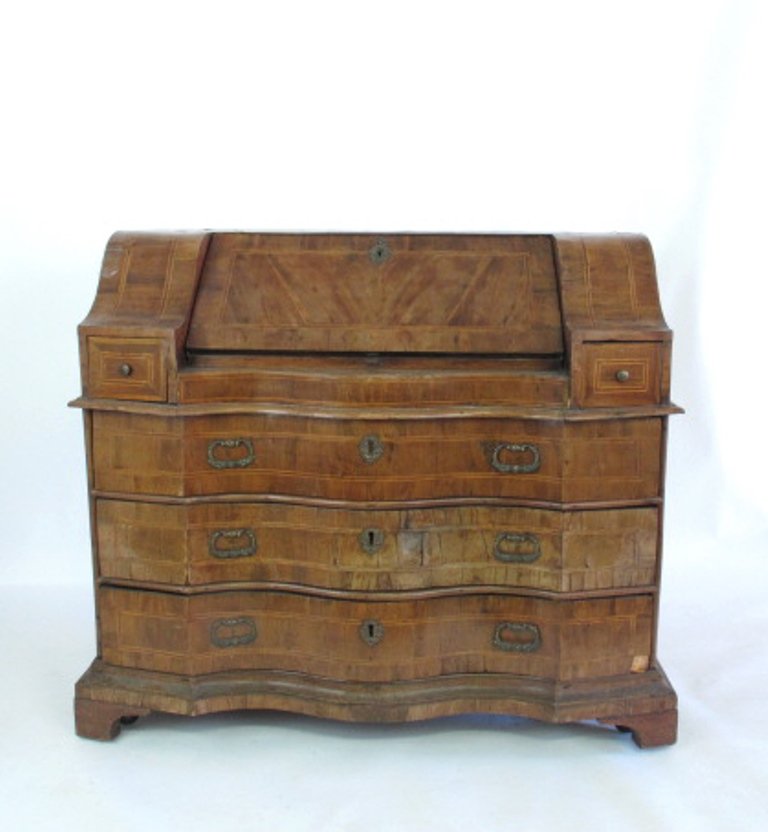 Italian Rococo Slant Front Desk (1 of 10)