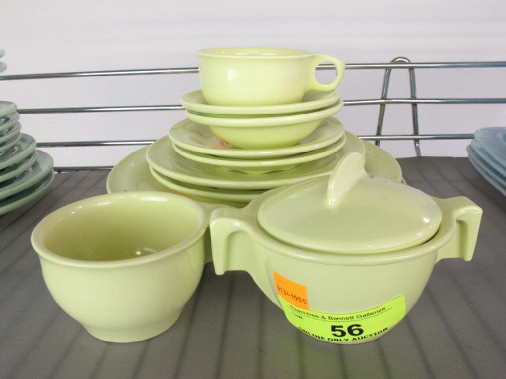 Russel Wright Melador Yellow Dinnerware 11 pcs: 11 pieces plus lid. Yellow plastic marked Russel Wright Melador. Good Dimensions: