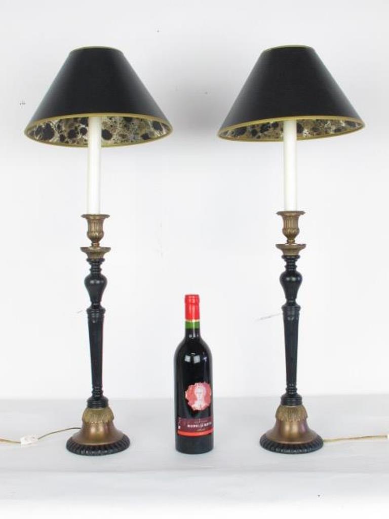 Pair Decorative Stick Lamps (1 of 7)