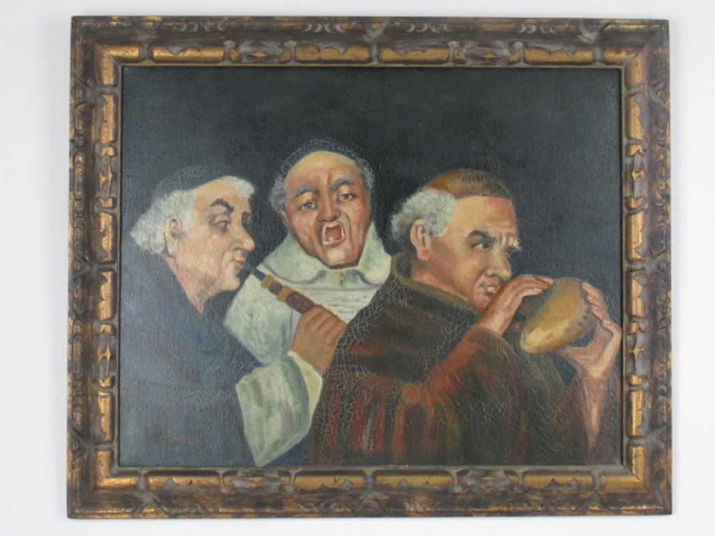 O. Miehle Oil on Canvas (1 of 7)