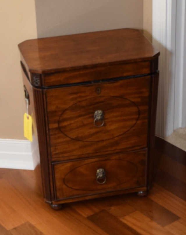 Antique English Mahogany Cellaret (1 of 5)