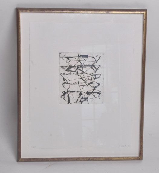 Brice Marden (American, 1938) Etching (1 of 4)