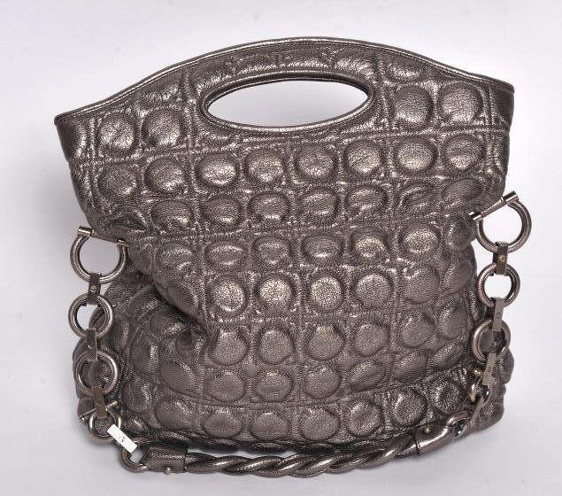Salvatore Ferragamo Quilted Handbag (1 of 2)