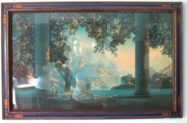 Maxfield Parrish (1870-1966) "Daybreak" Lithograph (1 of 4)