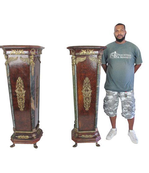 Pair of Decorative Pedestals (1 of 8)