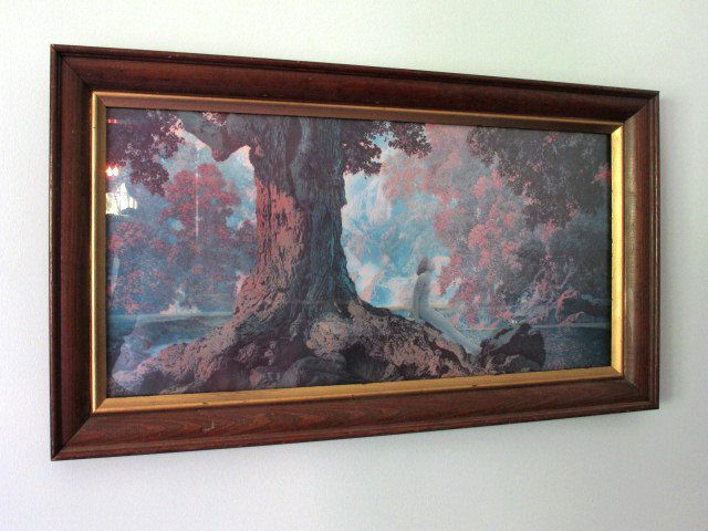Maxfield Parrish (1870-1966) "Dreaming" Print (1 of 5)