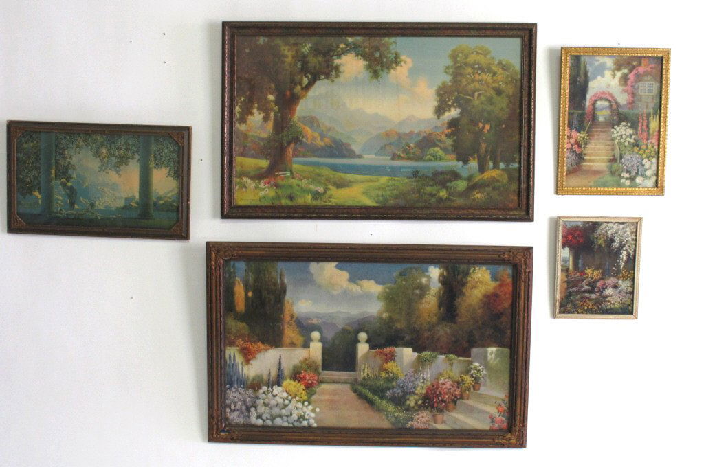 Group Of Five Vintage Framed Prints (1 of 10)