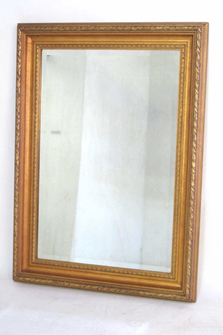 Gilt Frame Wall Mirror Wall mirror having rectangular (1 of 4)