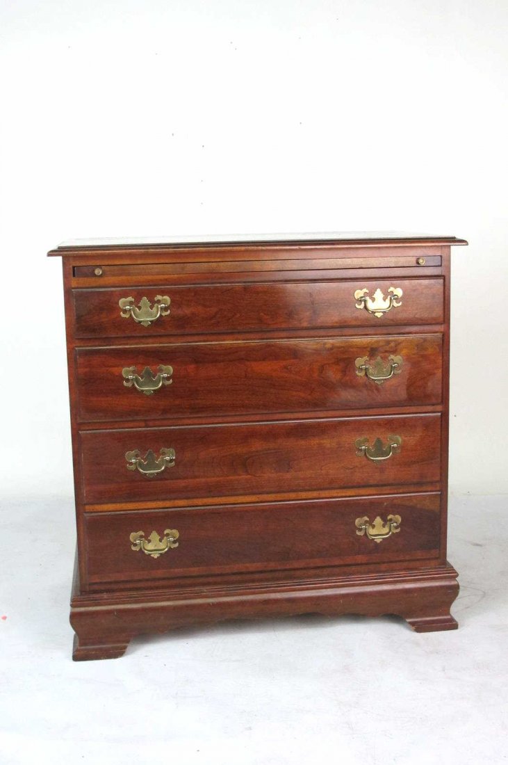 Mahogany Four Drawer Bachelors Chest (1 of 4)