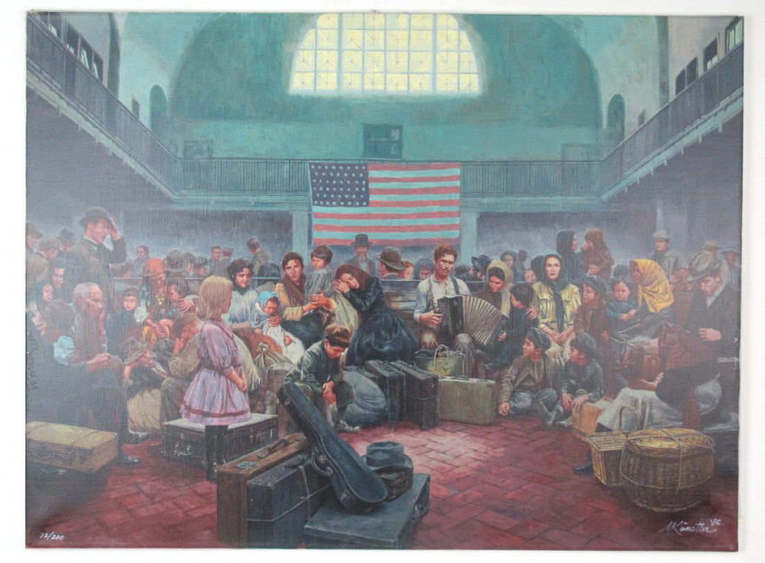 Mort Kunstler (1931-) Signed Dietz Replik Print (1 of 7)