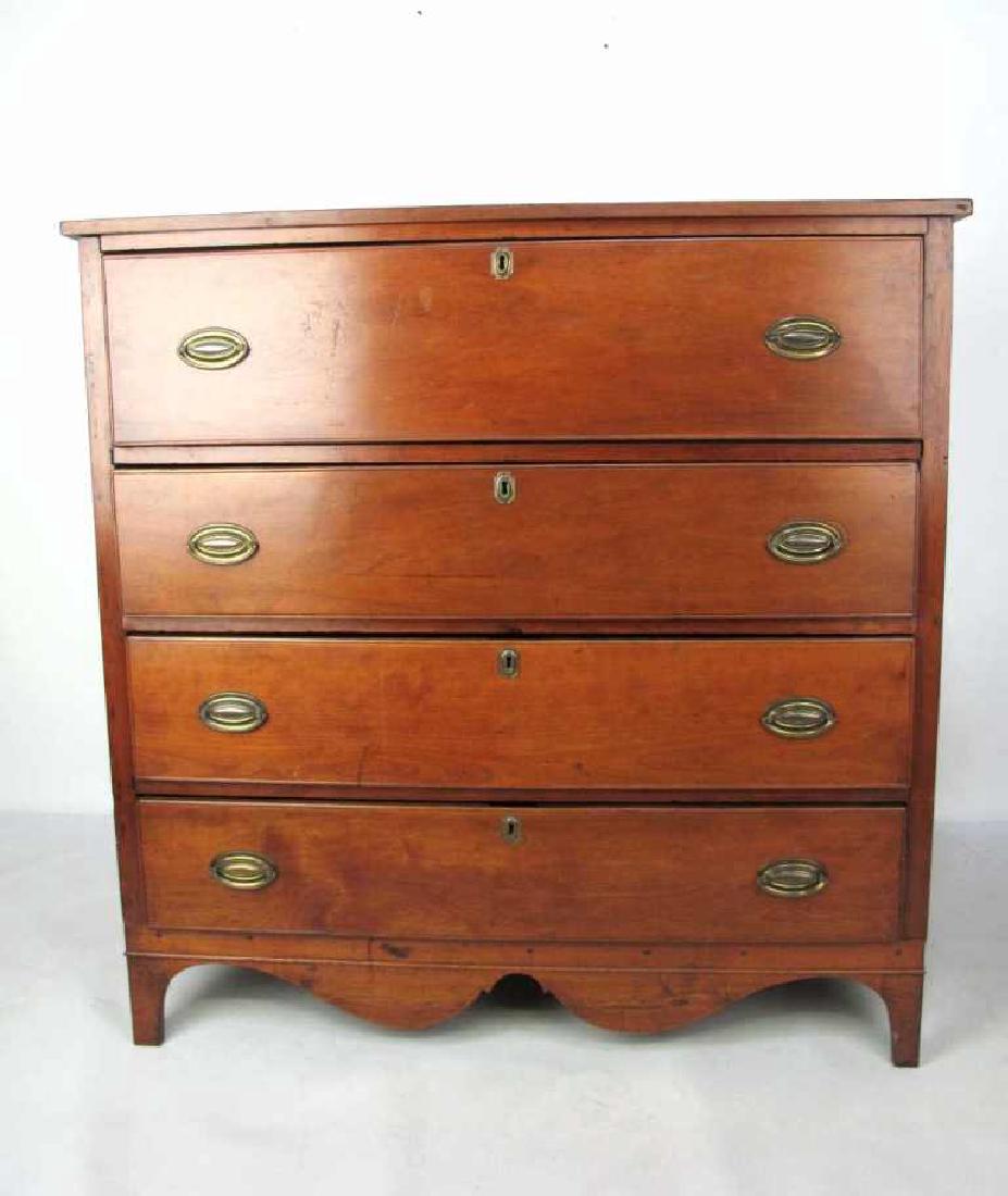 American Cherry High Chest 18th/19th century, having (1 of 5)