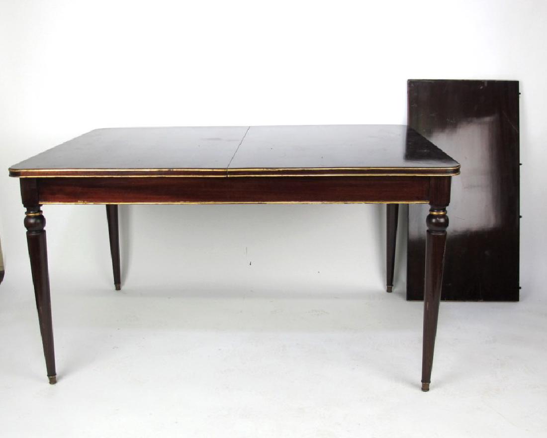 Signed Maison Jansen Walnut Dining Table Mahogany (1 of 4)