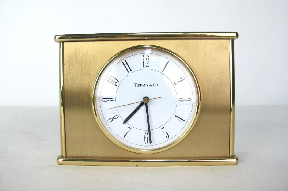 Tiffany Mantle Clock Rectangular mantle clock having (1 of 4)