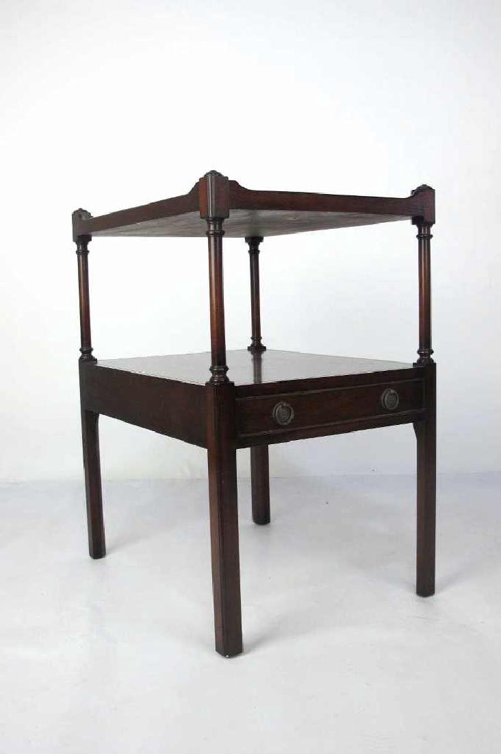Mahogany Two Tier Occasional Table 20th century. Having (1 of 5)