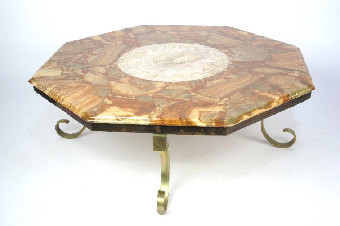 700Mid. Century Onyx Coffee Table Onyx coffee table (1 of 6)