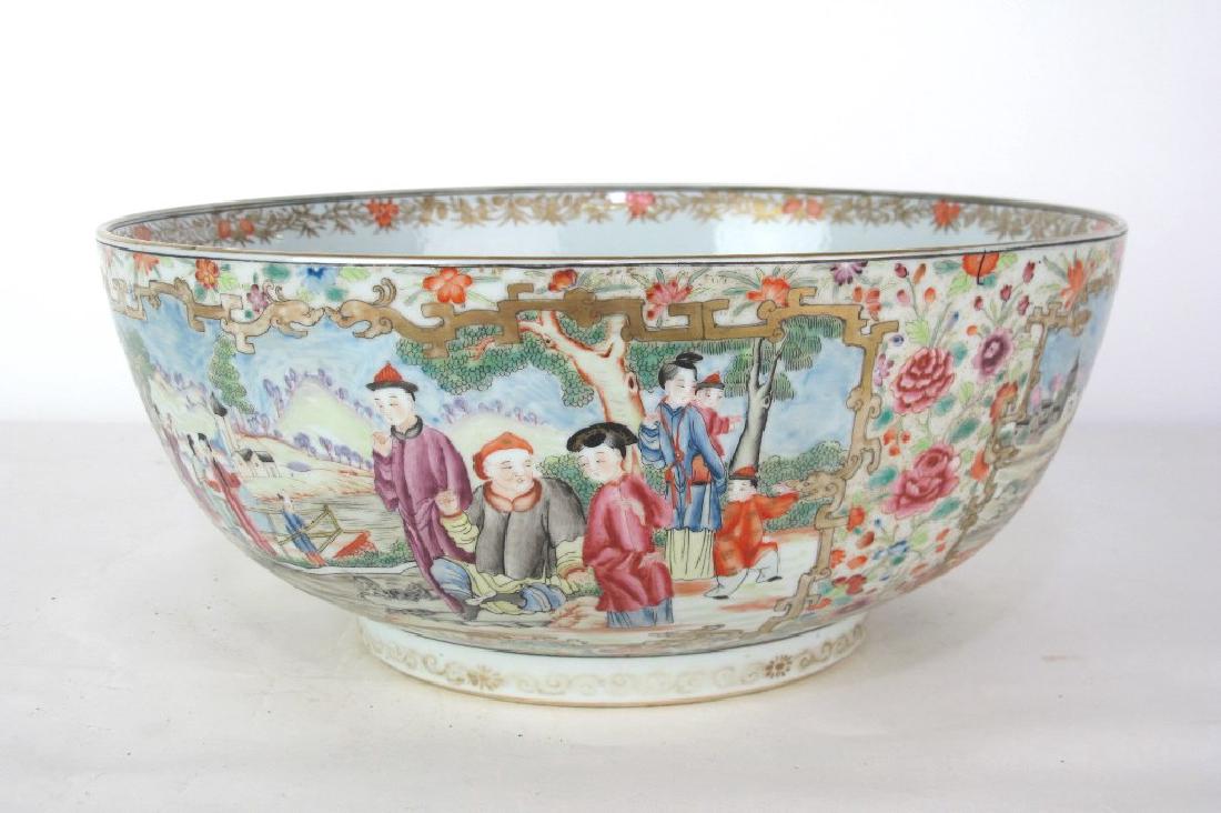 Hand Painted Chinese Bowl Large hand painted Chinese