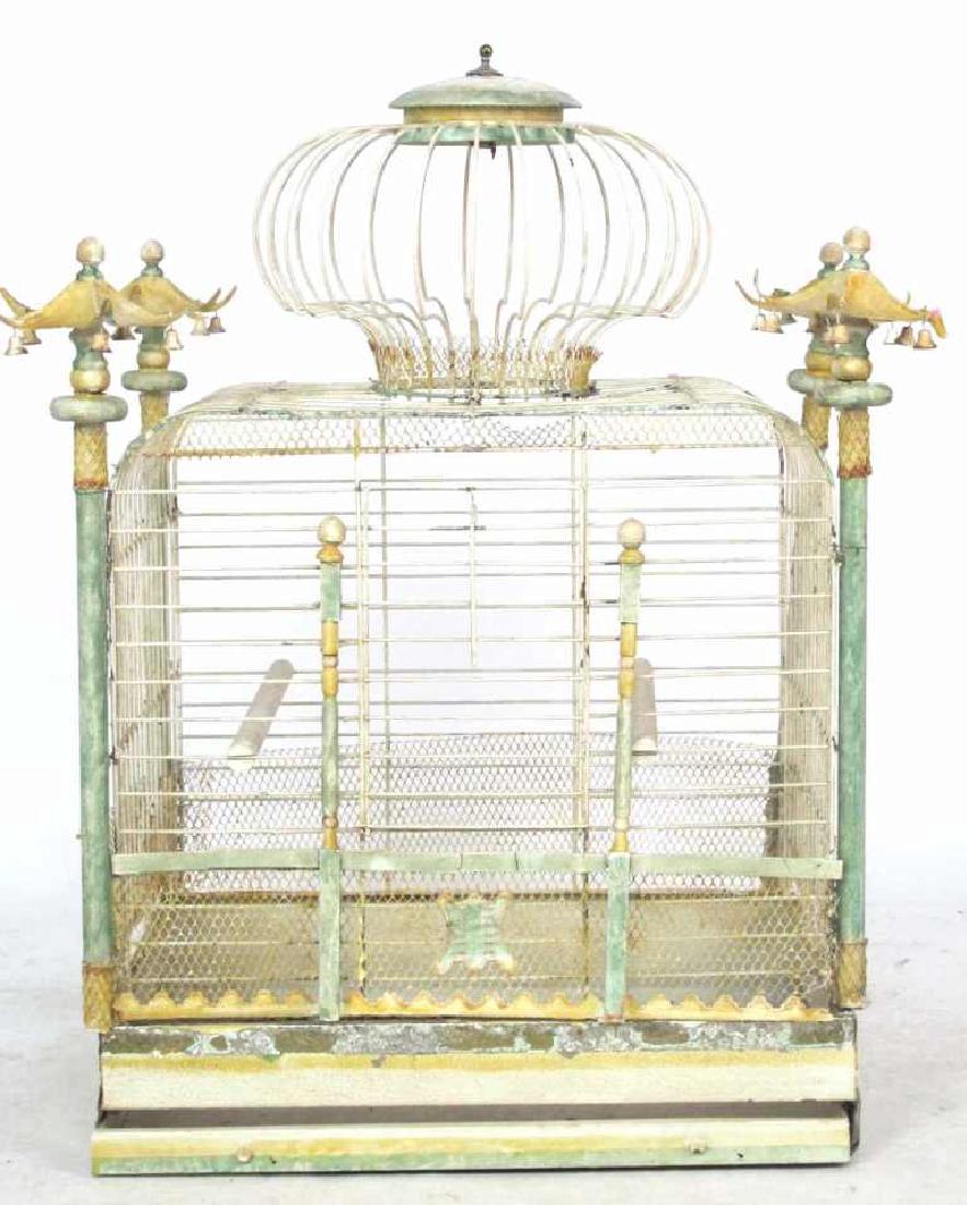 Decorative Vintage Birdcage Vintage steel birdcage (1 of 5)