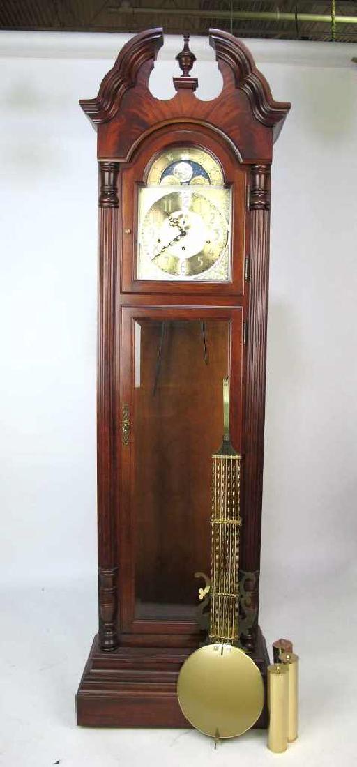Sligh Grandfather Clock with Weights Grandfather clock