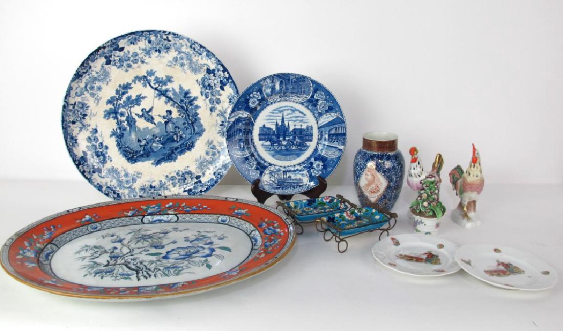 Group Lot Vintage and Antique Porcelains Consisting of (1 of 13)