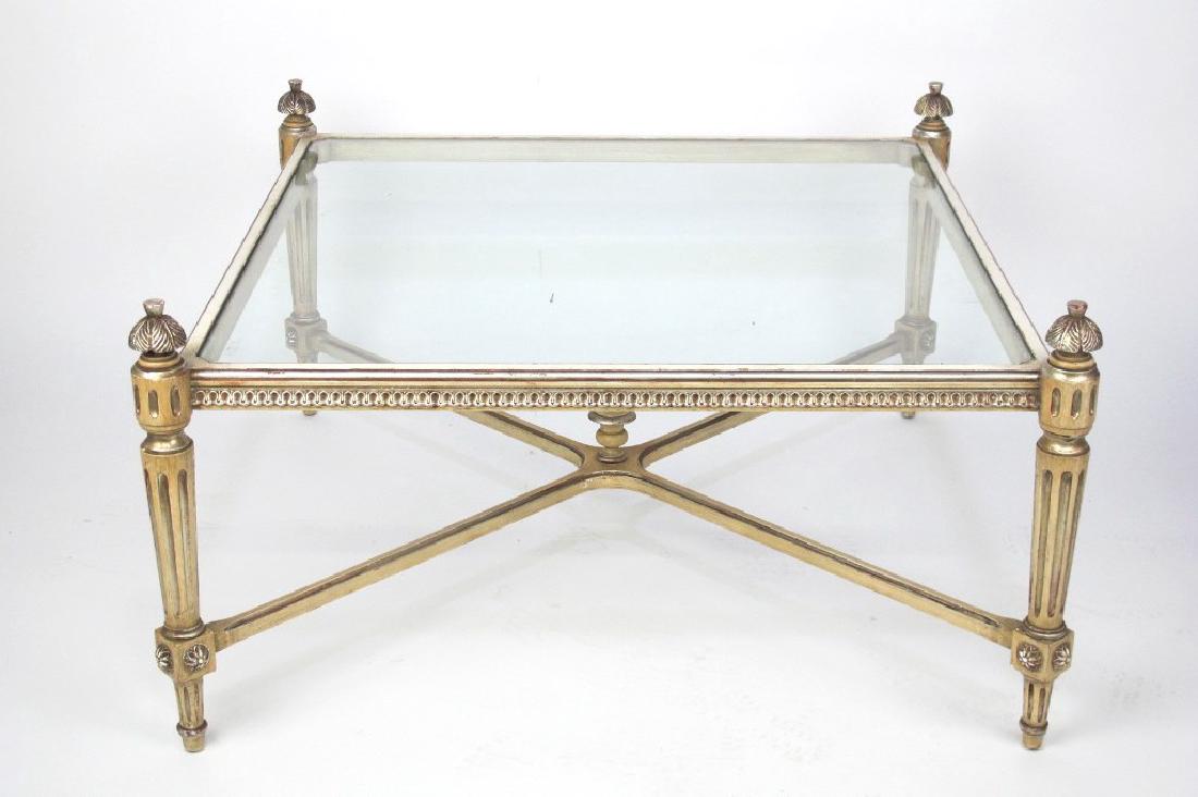 Classical Style Square Coffee Table (1 of 5)