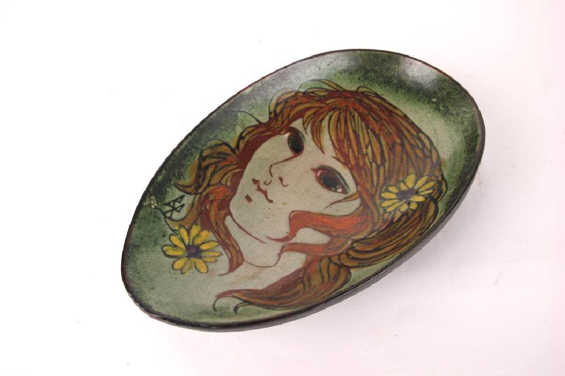 Hand Painted Decorative Ceramic Dish (1 of 4)