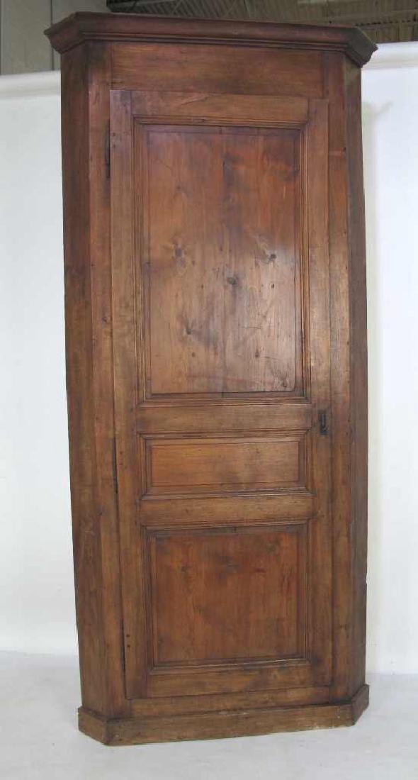 Tall Pine Corner Cabinet (1 of 7)