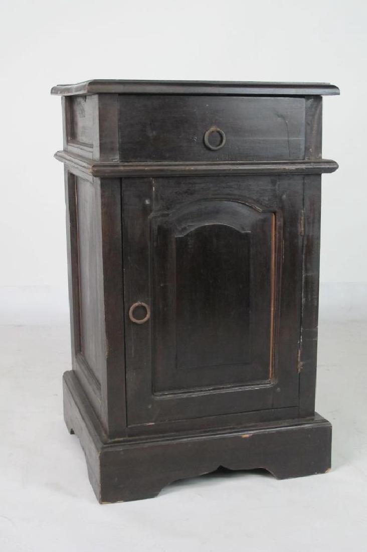 Small Dark Wood Cabinet (1 of 5)
