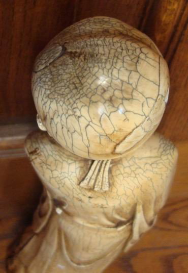 Large (23") Chinese Ivory Carving Ming Dynasty - 6