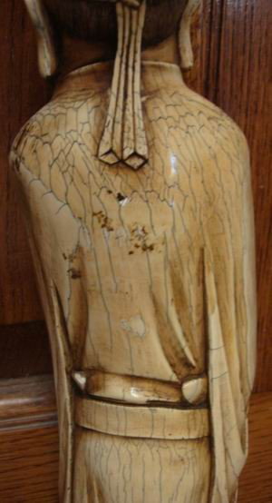 Large (23") Chinese Ivory Carving Ming Dynasty - 7